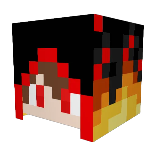 WOJTEK2811 Minecraft avatar head, 3D render