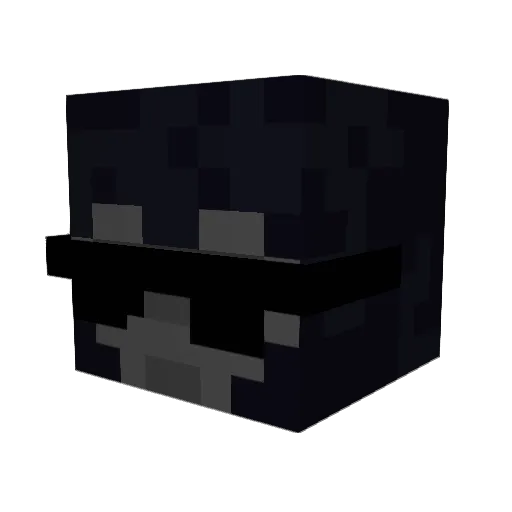 WOODYonDISCORD Minecraft avatar head, 3D render