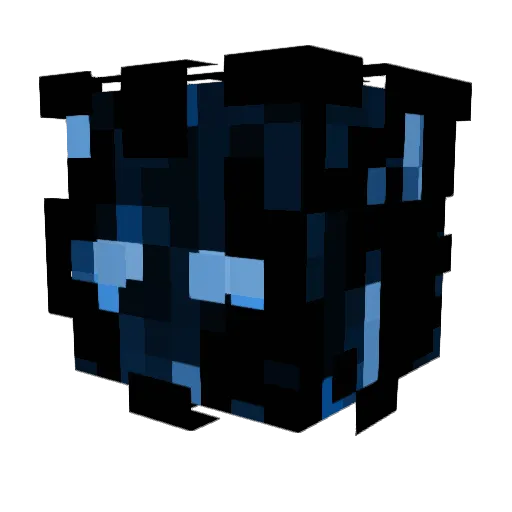 WSBOPTICZZ Minecraft avatar head, 3D render
