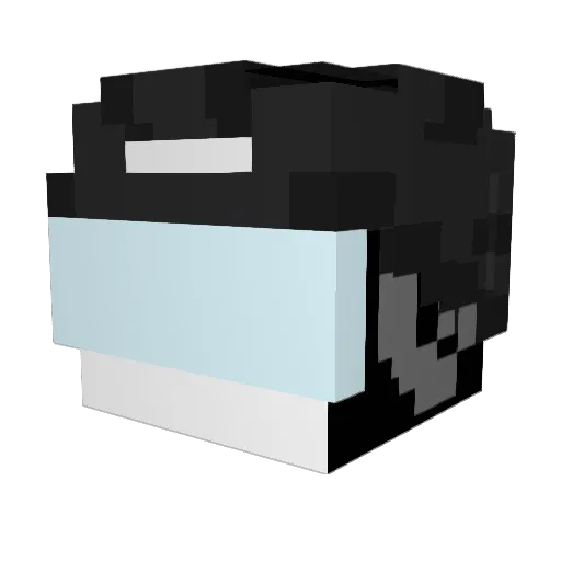 WShorty Minecraft avatar head, 3D render