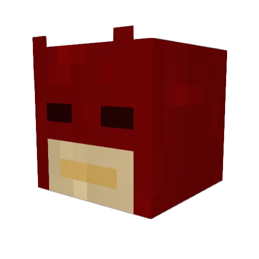 WUMBOtheWHALE Minecraft avatar head, 3D render