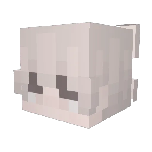 WWIILegoMan Minecraft avatar head, 3D render