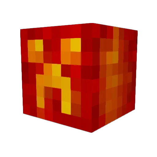 WWSchooby Minecraft avatar head, 3D render
