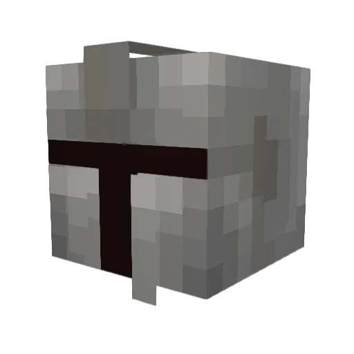 WWonderr Minecraft avatar head, 3D render