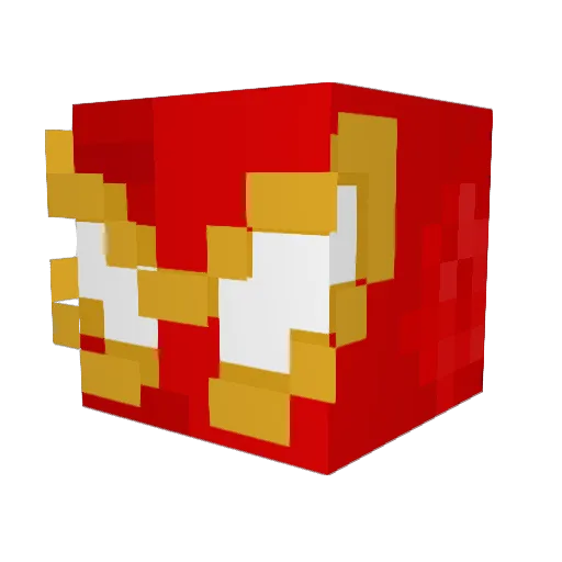 W_Filip Minecraft avatar head, 3D render