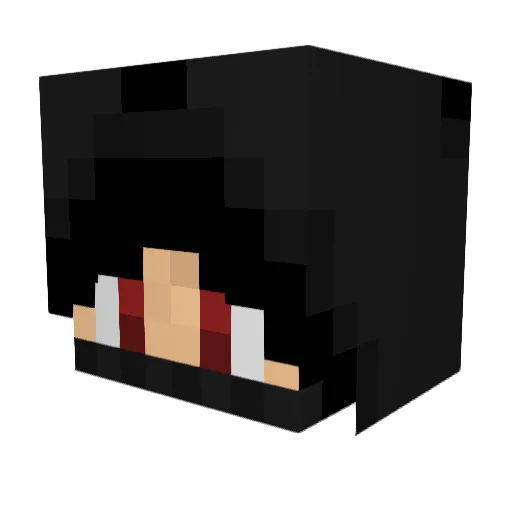 WaAkKzZ Minecraft avatar head, 3D render