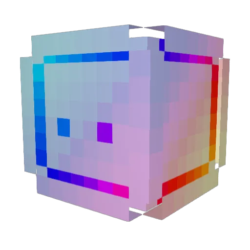 WaZabY31 Minecraft avatar head, 3D render