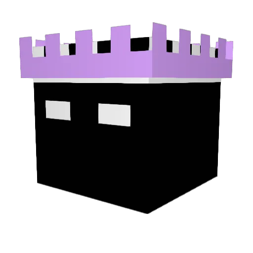WaaWaa1203 Minecraft avatar head, 3D render