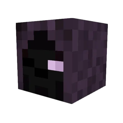 Waayn Minecraft avatar head, 3D render