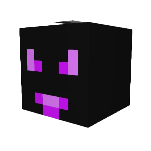 Wabah__ Minecraft avatar head, 3D render