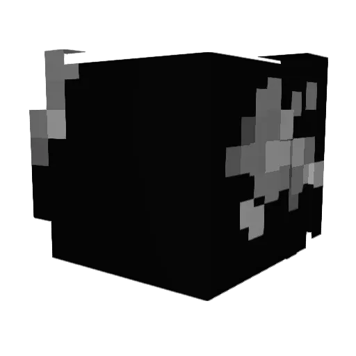 Wach1ni Minecraft avatar head, 3D render