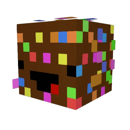 Wacher1999 Minecraft avatar head, 3D render