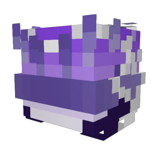 Wachugan Minecraft avatar head, 3D render