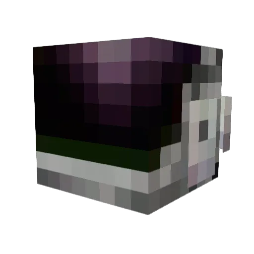Wacowal Minecraft avatar head, 3D render