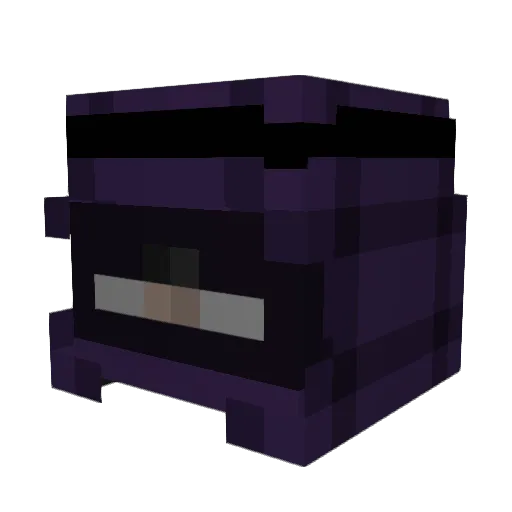 WadeWizard360 Minecraft avatar head, 3D render