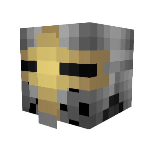 WadrirV2 Minecraft avatar head, 3D render
