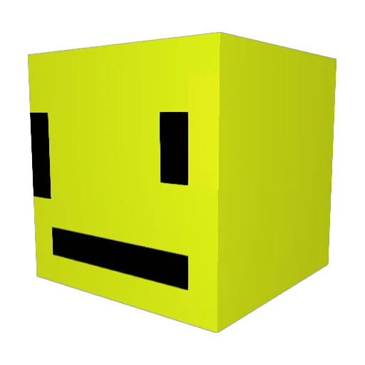Wadz_Up Minecraft avatar head, 3D render