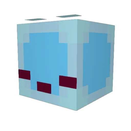 WaffaJaffa Minecraft avatar head, 3D render
