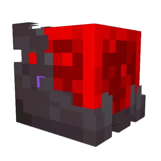 WaffleOMT Minecraft avatar head, 3D render