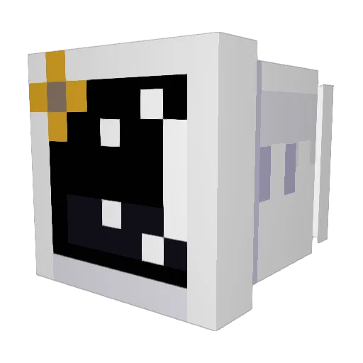 WaffleTrufflez Minecraft avatar head, 3D render