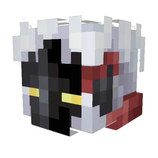 Waffle_21 Minecraft avatar head, 3D render