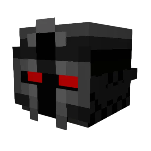 Waffles568 Minecraft avatar head, 3D render