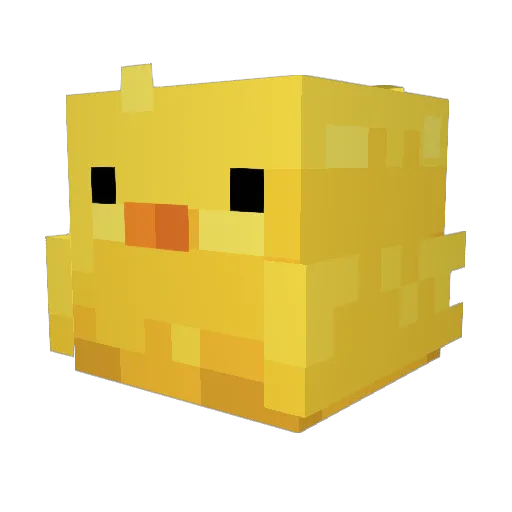 WagglyCrazyJJ Minecraft avatar head, 3D render