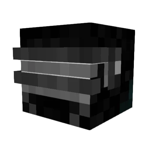 Wagore Minecraft avatar head, 3D render