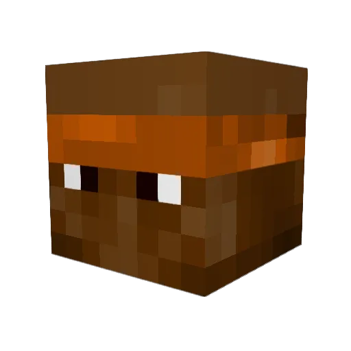 WahlaBear Minecraft avatar head, 3D render