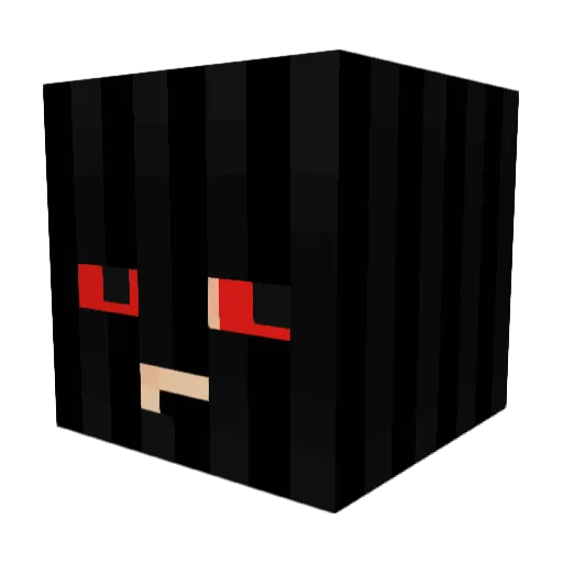 WaisSuperr Minecraft avatar head, 3D render
