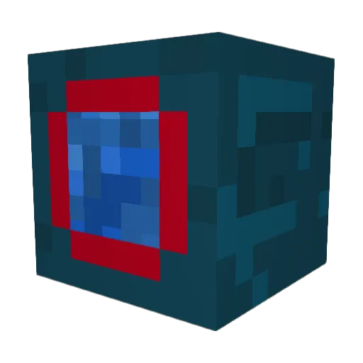 Wajinga Minecraft avatar head, 3D render