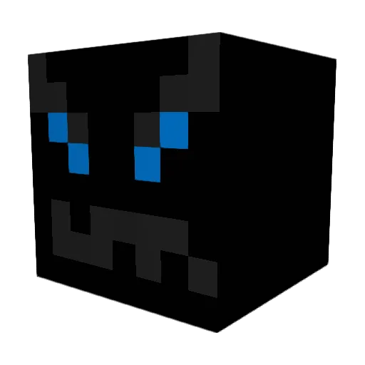 Wakanadar Minecraft avatar head, 3D render