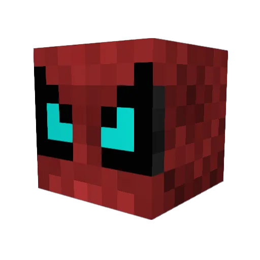 WakandaForever26 Minecraft avatar head, 3D render