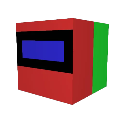 WalaWala9 Minecraft avatar head, 3D render