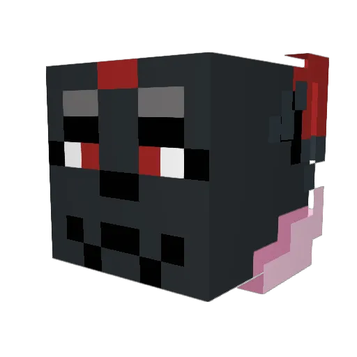 Waldaherlo09 Minecraft avatar head, 3D render