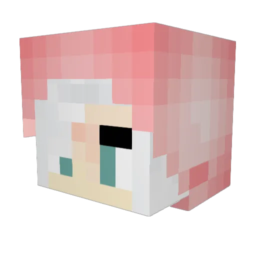 WaldoFaldoXD Minecraft avatar head, 3D render