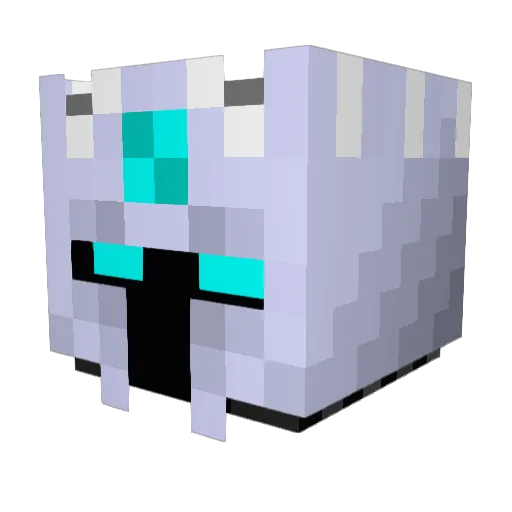 WalhallaComing Minecraft avatar head, 3D render
