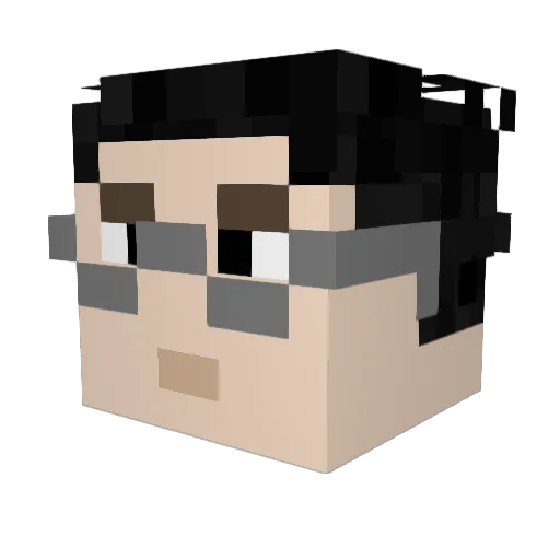 Walhalla_clegane Minecraft avatar head, 3D render