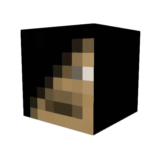 Walkerkiller500 Minecraft avatar head, 3D render
