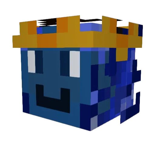 Walkerniek_MC Minecraft avatar head, 3D render