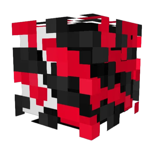 WalkinOnWater Minecraft avatar head, 3D render