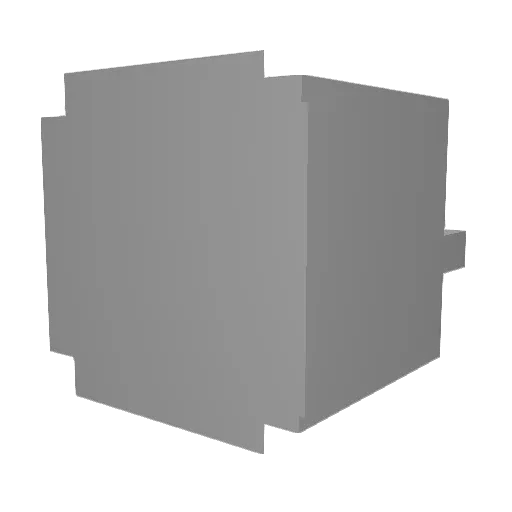 Walking_Hart Minecraft avatar head, 3D render