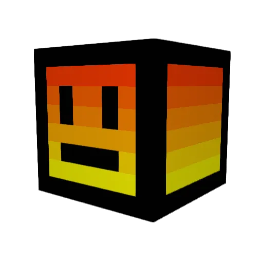 Walkj Minecraft avatar head, 3D render