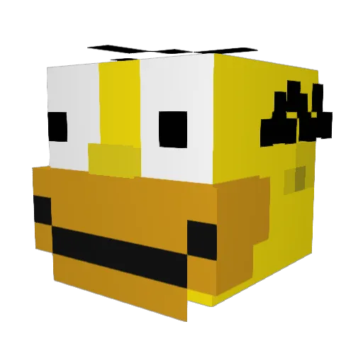 Walkman76 Minecraft avatar head, 3D render