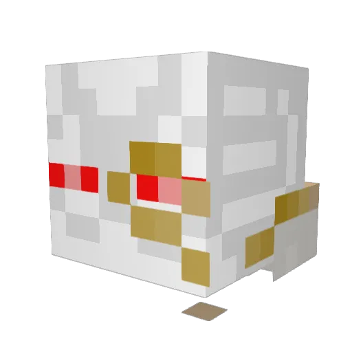 Wallont Minecraft avatar head, 3D render