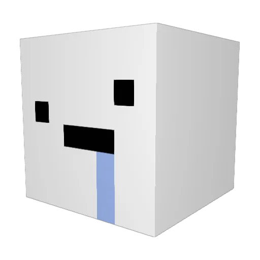 Wallu___ Minecraft avatar head, 3D render