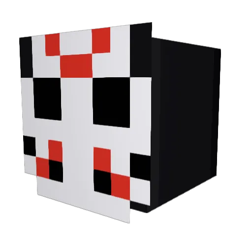WallyGodSlayer Minecraft avatar head, 3D render