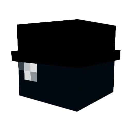 WalnutJelly Minecraft avatar head, 3D render
