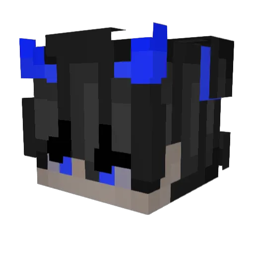 WalnutStatue585 Minecraft avatar head, 3D render