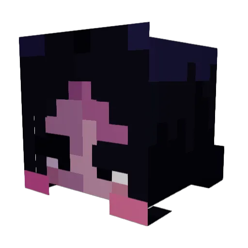 WalterWhite58 Minecraft avatar head, 3D render